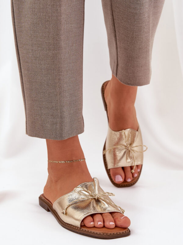 Sandał Klapki Model Deonelis M559/M509 Gold - Step in style