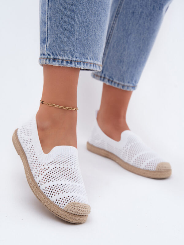 Espadryle Model Candessa RE30 White - Step in style
