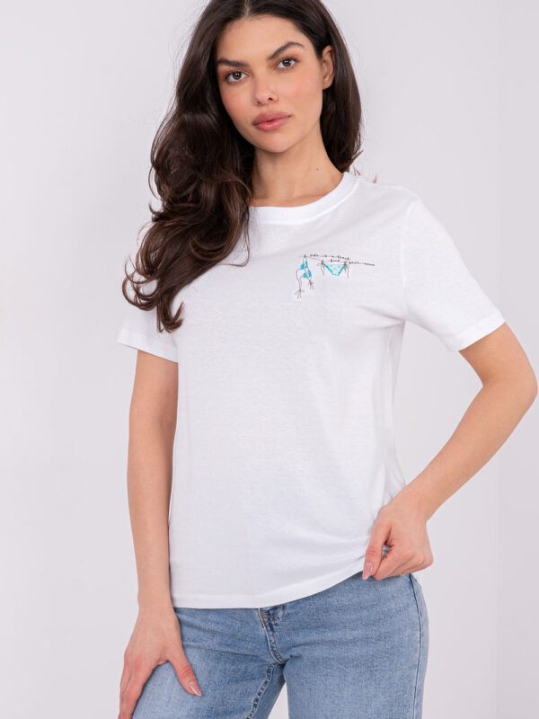 Tshirt Damski Model D12022M02844A White - Factory Price