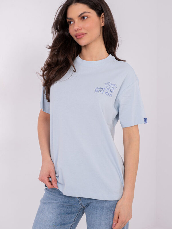 Tshirt Damski Model D12022M02842A Light Blue - Factory Price