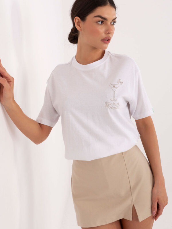 Tshirt Damski Model D12022M02842A White - Factory Price