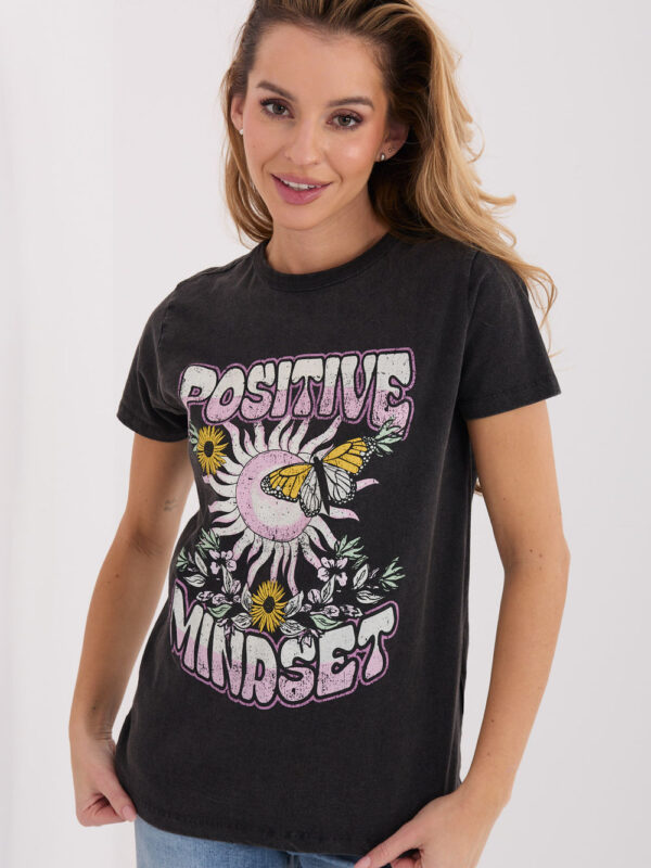 Tshirt Damski Model D12048M02556K Grafit - Factory Price