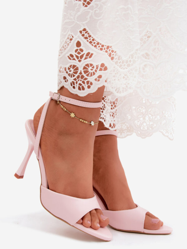 Sandały Model Palmer LOLA5322 Pink - Step in style