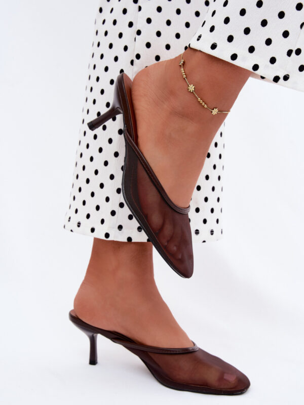 Sandał Klapki Model Calmio LN-81 Czekolada - Step in style