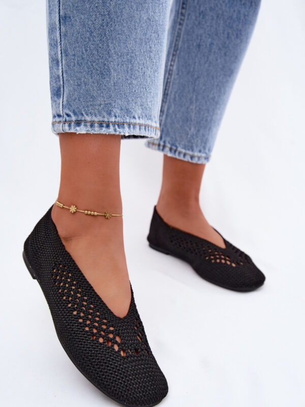 Baleriny Model Hibisca QQ-271 Black - Step in style