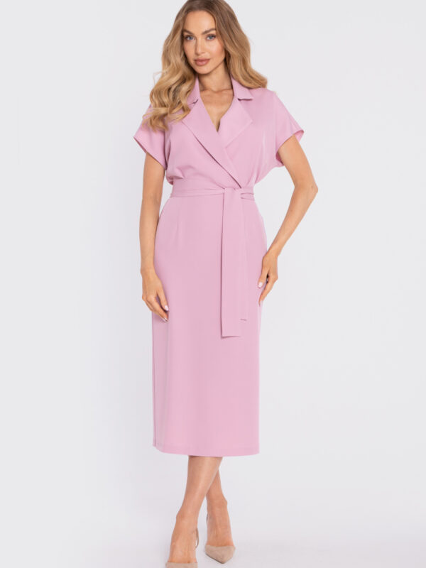 Sukienka Model MOE919 Powder Pink - Moe