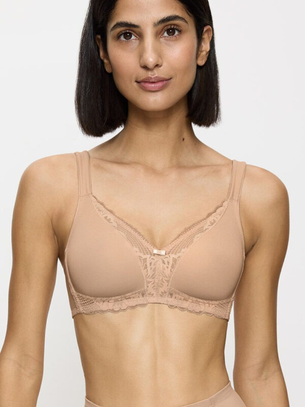 Biustonosz Soft Model Modern Lace+Cotton 10207539-00EP 212713 Cielisty - Triumph