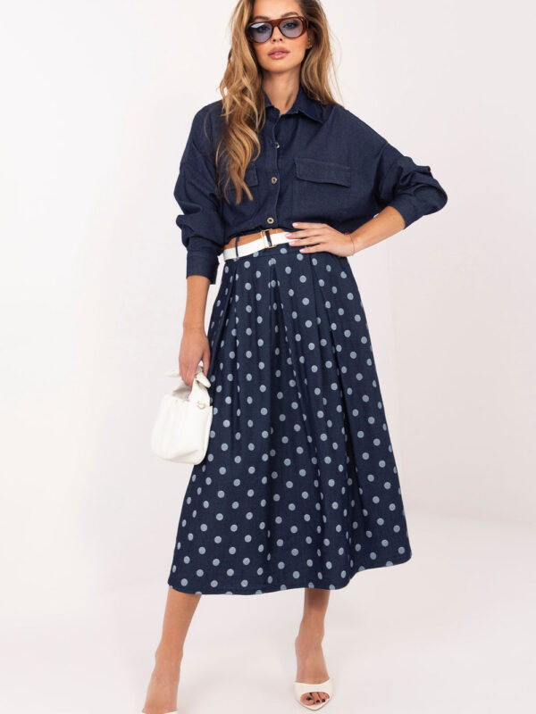 Spódnica Model IT-SD-97809.09P Navy - Factory Price