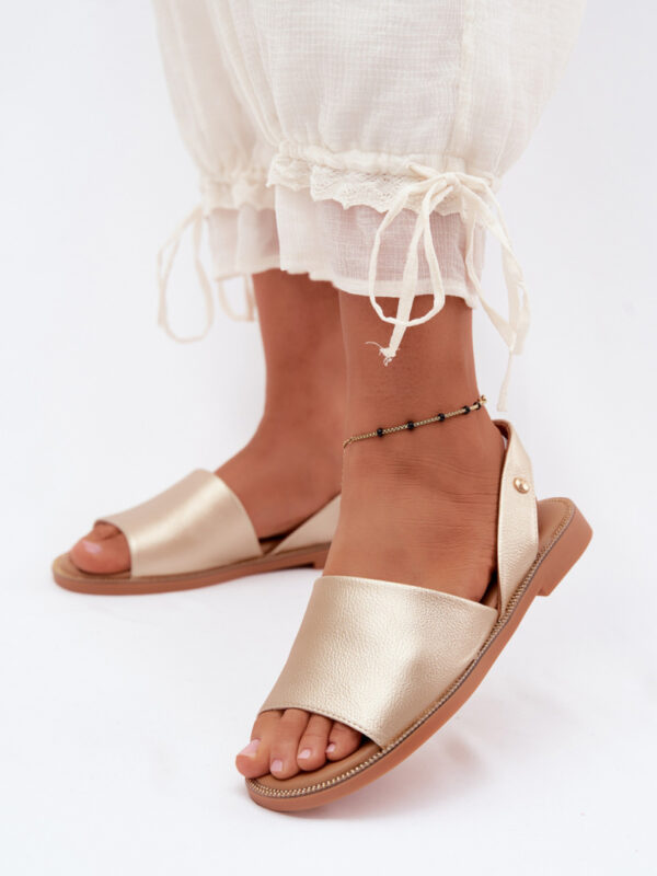 Sandały Model Pollyanna SG-908-3 Gold - Step in style