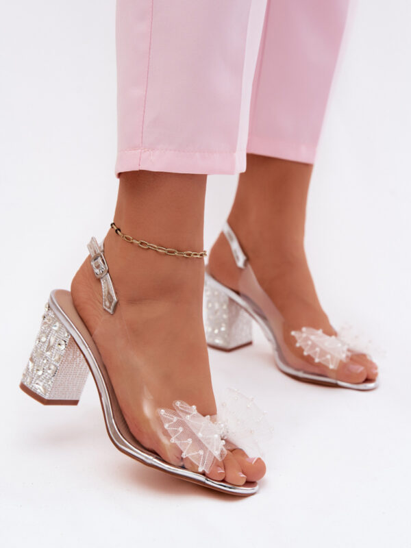 Sandały Model DA MR61-9010 Silver - Step in style