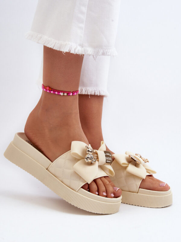 Sandał Klapki Modele Katterina SP50-3/BG146P Beige - Step in style