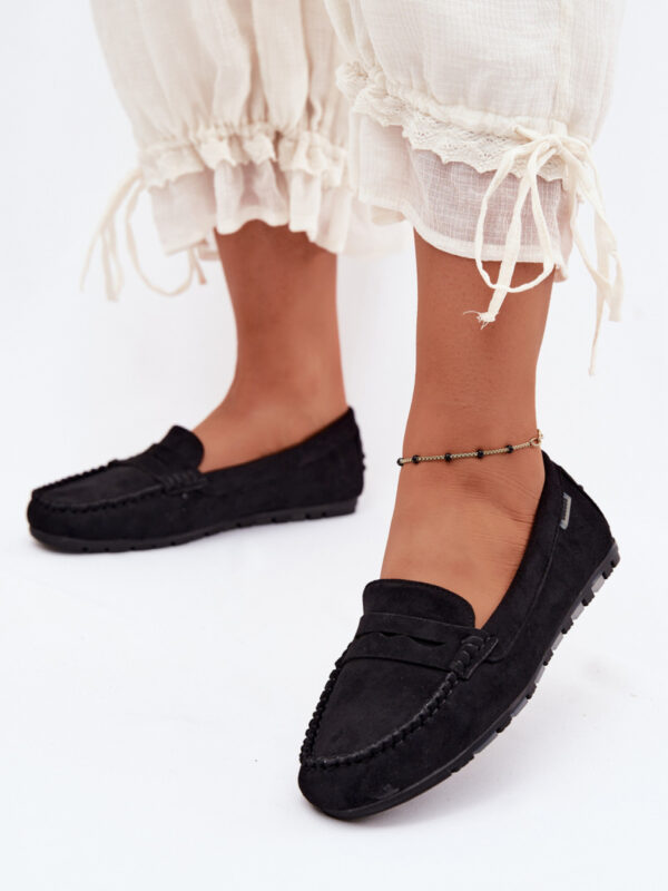 Mokasyny Model Galadriel F79-1 Black - Step in style