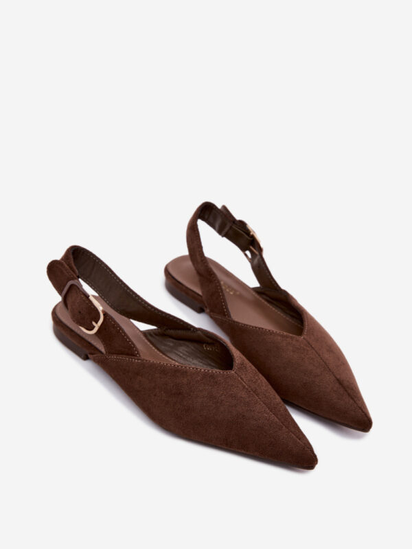 Baleriny Model Tanelia 9755 Czekolada - Step in style