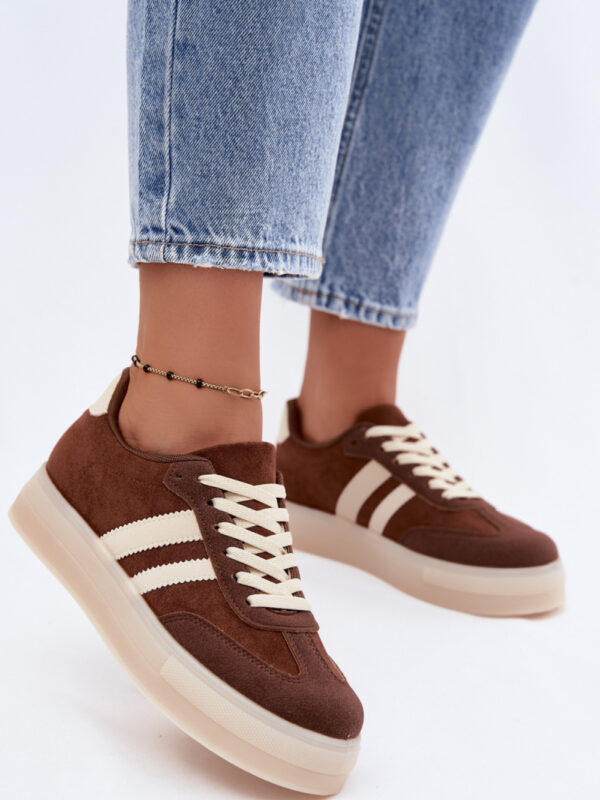 Buty Sportowe Model Giselia 9059 Brown - Step in style