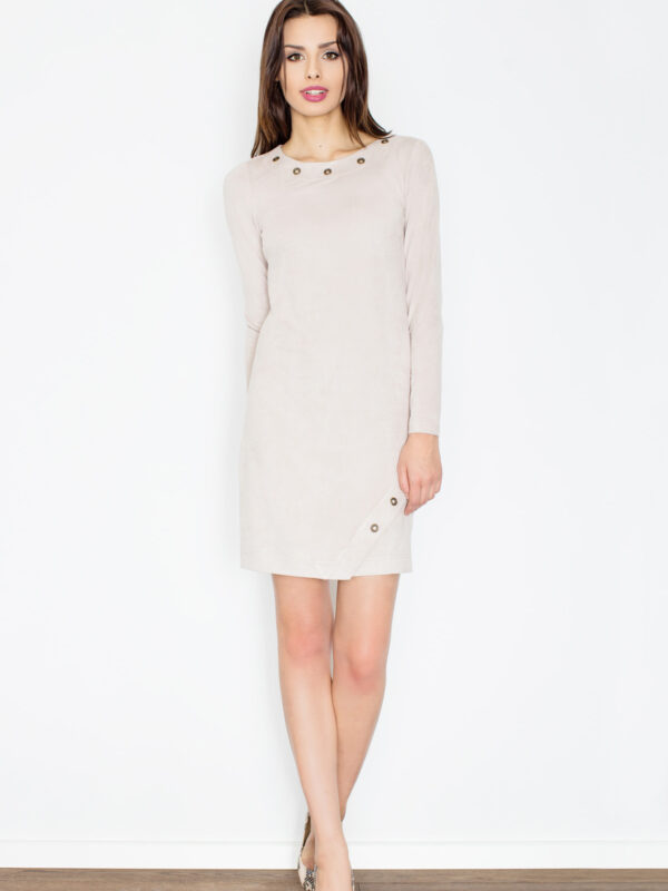 Sukienka Model M455 Beige - Figl