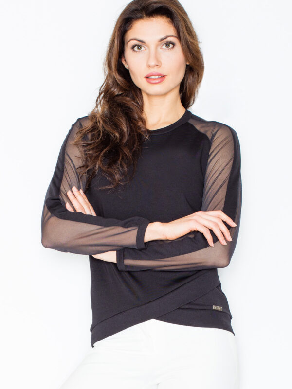 Bluzka Model M467 Black - Figl