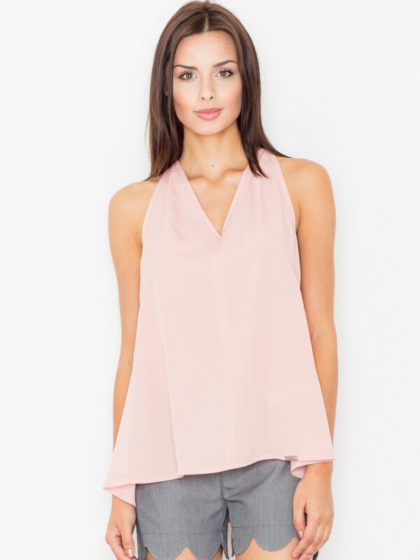 Bluzka Model M480 Light Pink - Figl