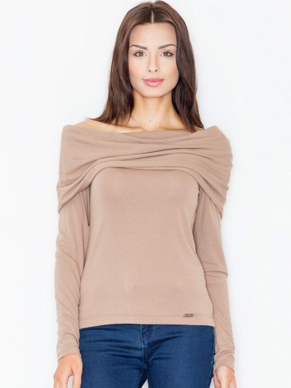 Bluzka Model M469 Beige - Figl
