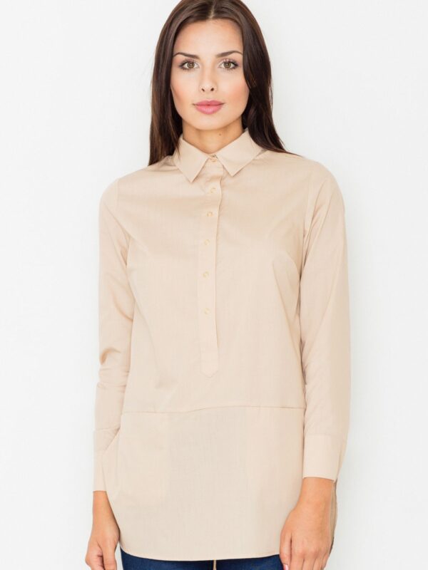 Bluzka Model M493 Beige - Figl