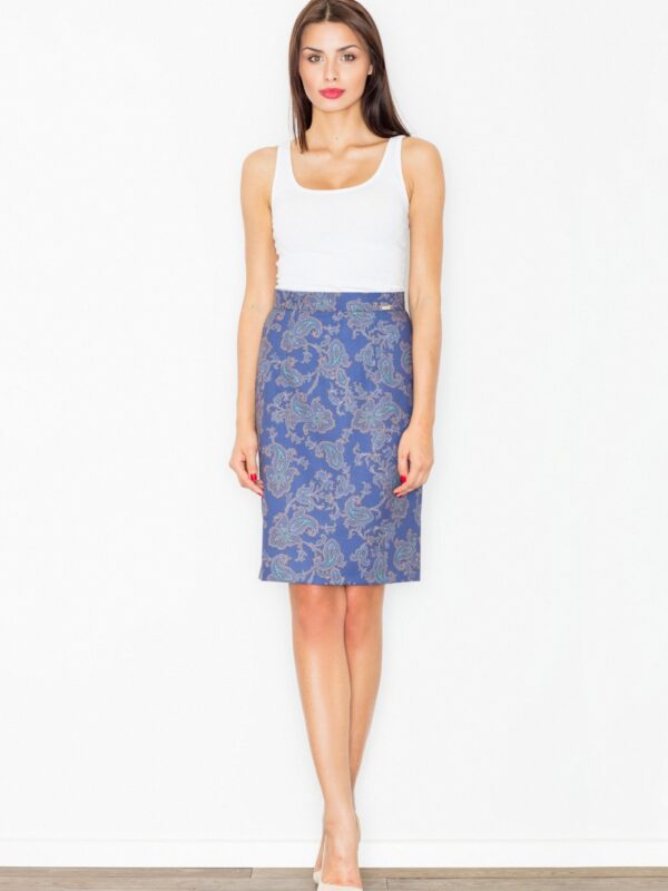 Spódnica Model M516 Wzór 32 Navy - Figl