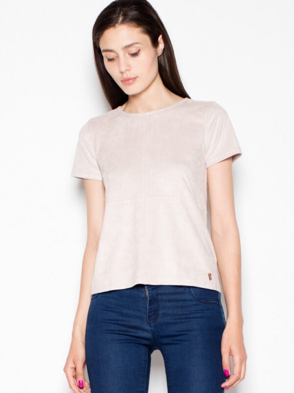 Bluzka Model VT003 Beige - Venaton