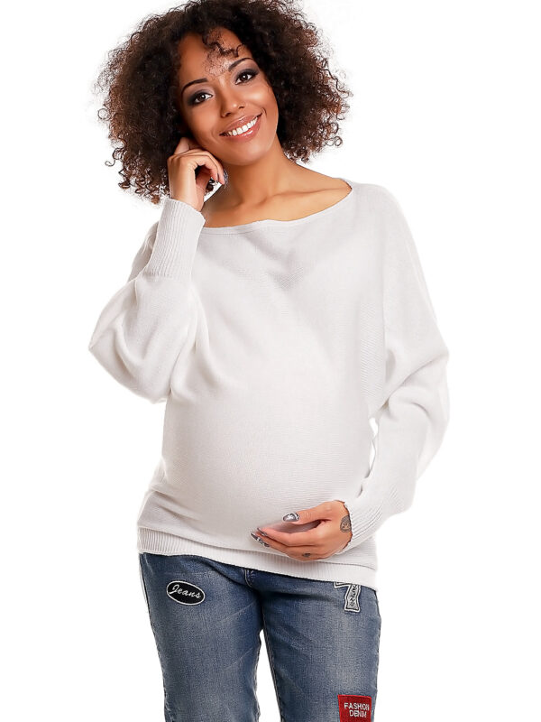 Sweter model 70003C White - PeeKaBoo