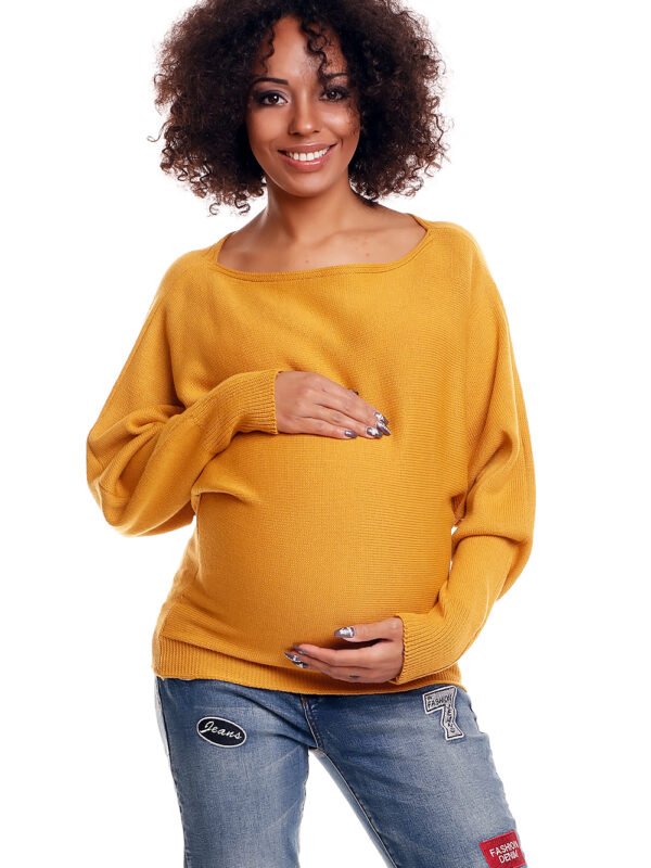 Sweter model 70003C Mustard - PeeKaBoo