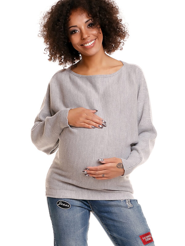 Sweter model 70003C Light Gray - PeeKaBoo