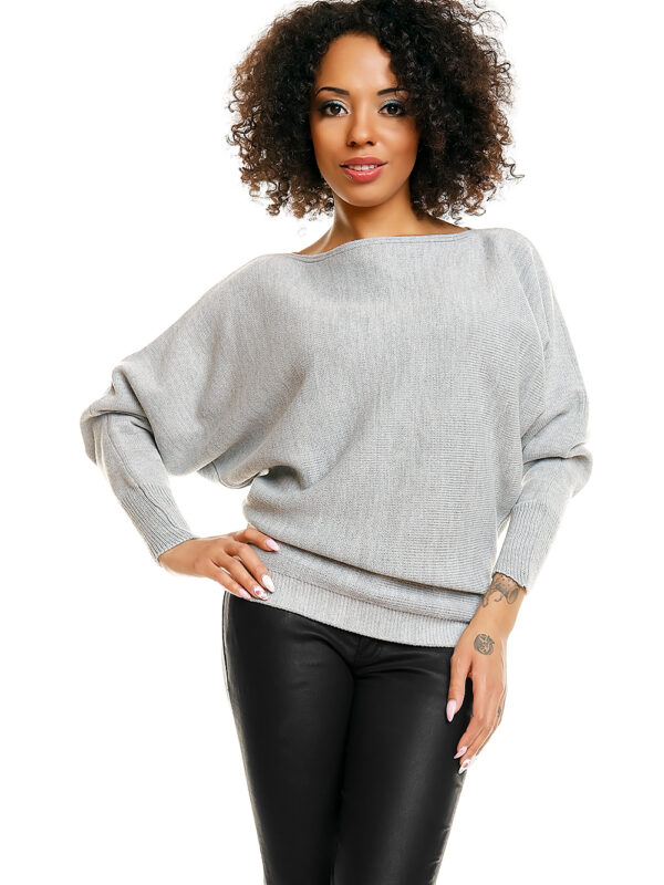 Sweter model 70003 Light Gray - PeeKaBoo