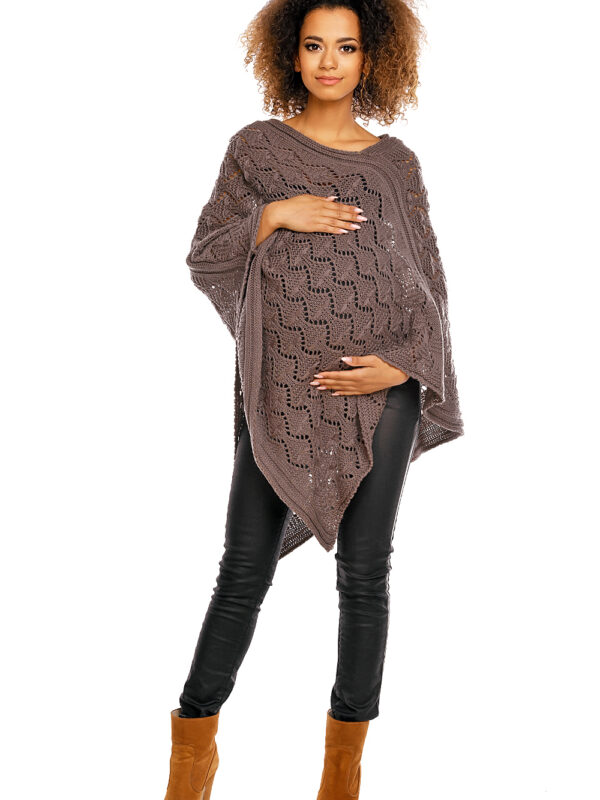 Poncho model 30012C Mocca - PeeKaBoo