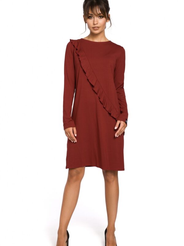 Sukienka Model B053 Bordo - BeWear