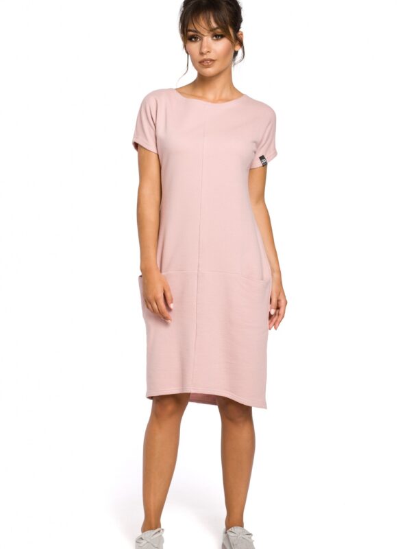 Sukienka Model B050 Powder Pink - BeWear