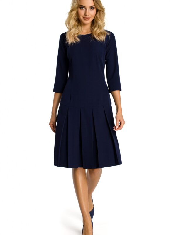 Sukienka Model MOE336 Navy - Moe