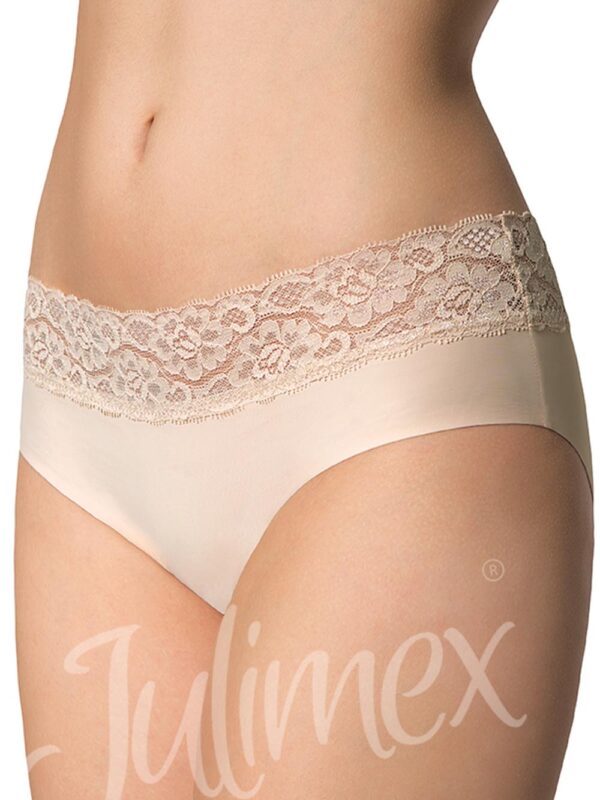 Figi Model Hipster panty Beige - Julimex Lingerie