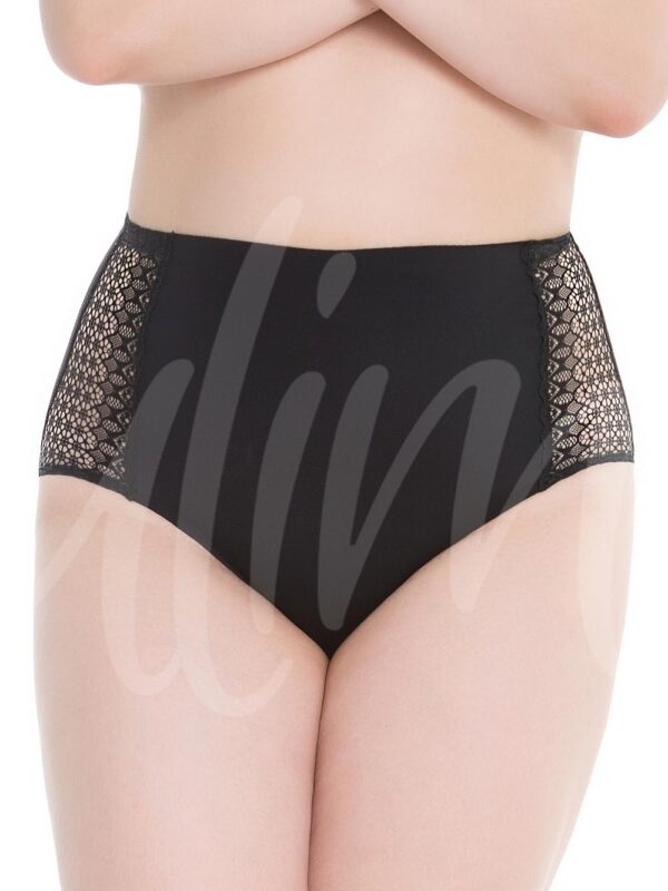 Figi Model Opal panty Black - Julimex Lingerie