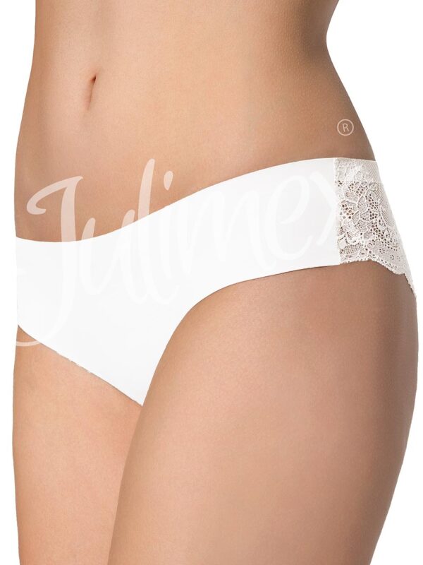 Figi Model Tanga panty White - Julimex Lingerie