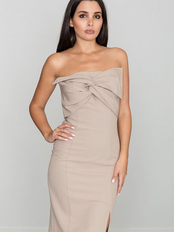 Sukienka Model M571 Beige - Figl