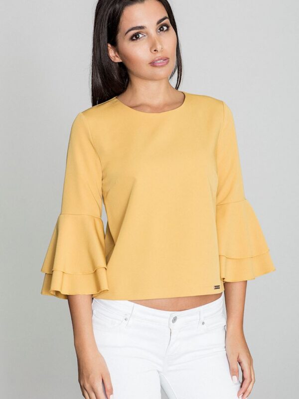 Bluzka Model M565 Yellow - Figl