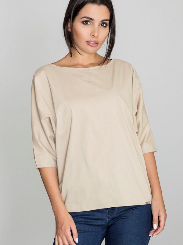 Bluzka Model M563 Beige - Figl