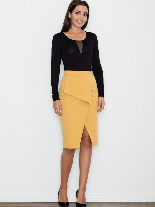 Spódnica Model M559 Yellow - Figl