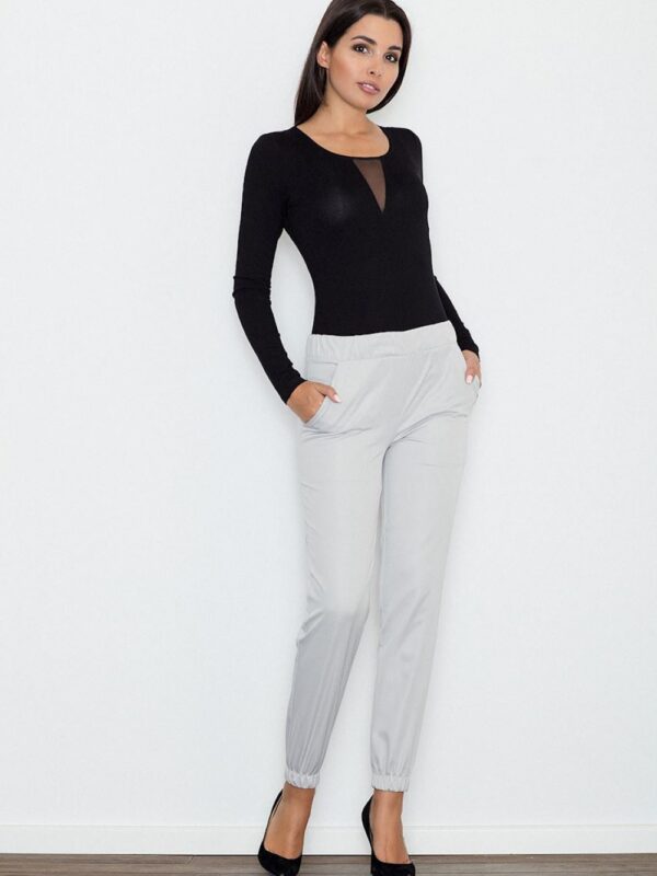 Spodnie Damskie Model M556 Grey - Figl