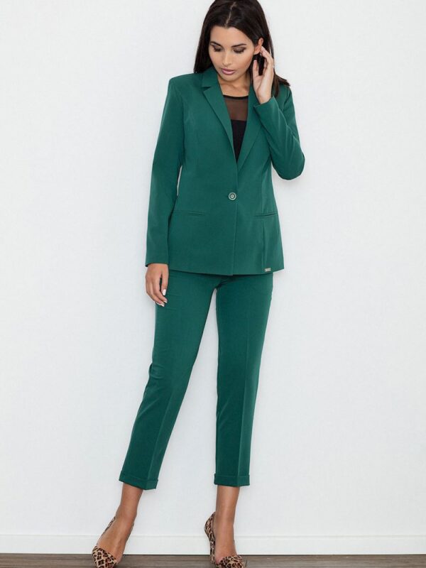 Spodnie Damskie Model M552 Green - Figl