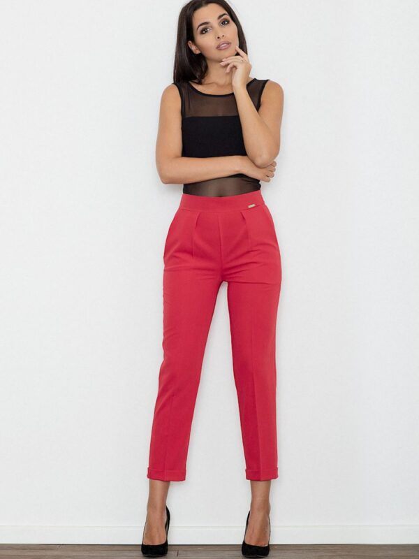 Spodnie Damskie Model M552 Red - Figl