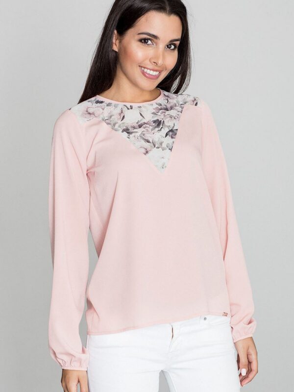 Bluzka Model M549 Pink - Figl
