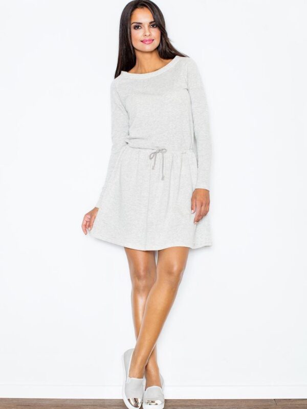 Sukienka Model 334 Light Grey - Figl