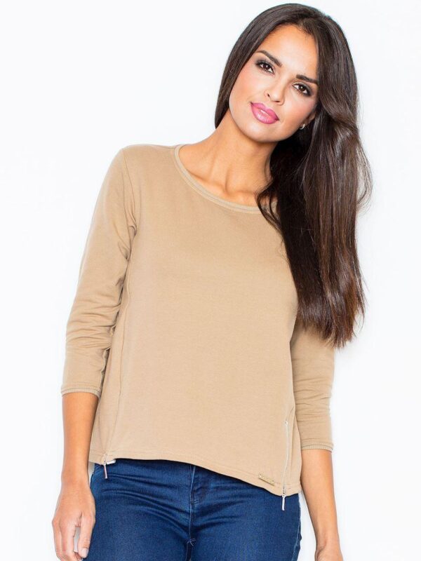Bluza Damska Model 339 Beige - Figl