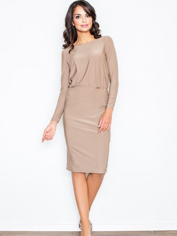 Sukienka Model 326 Beige - Figl