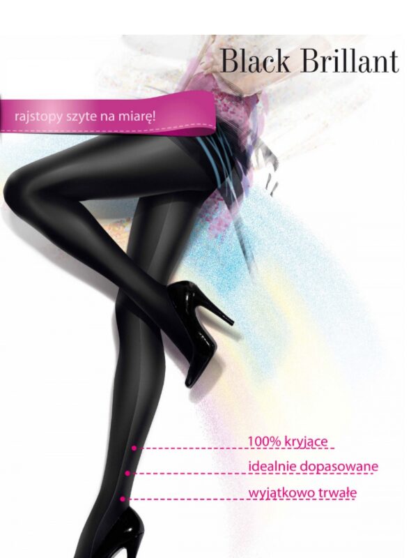 Rajstopy Model Black Brillant  - Gatta