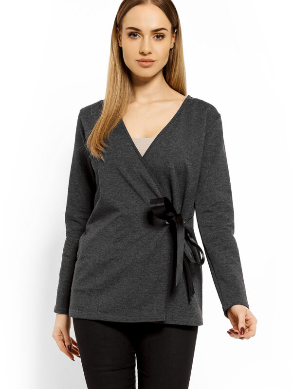 Bluzka Model 1626 Grafit - PeeKaBoo