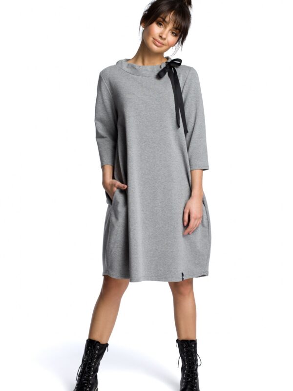 Sukienka Model B070 Grey - BeWear
